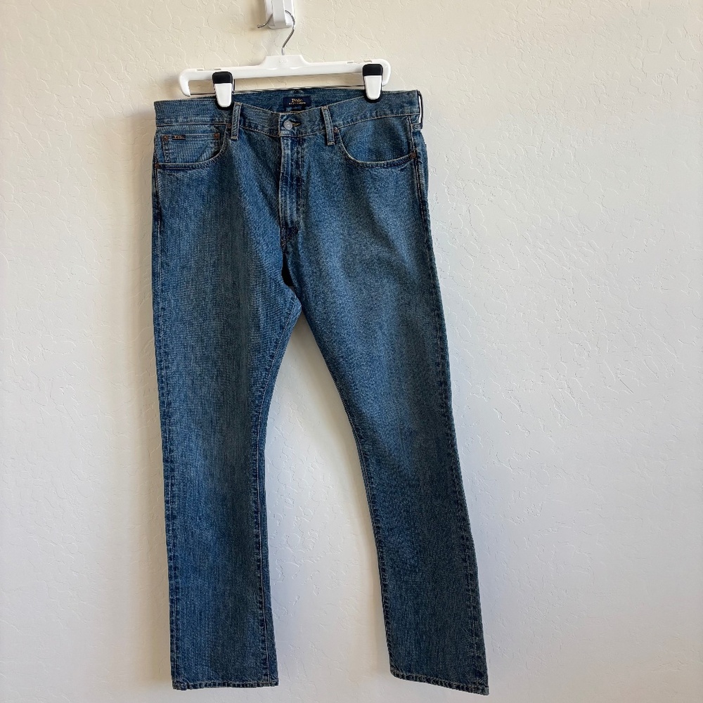 Polo Ralph LaurenMen’s  Jeans size 36/34 blue The Varick Slim Straight, preppy